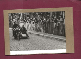 101223 - PHOTO 26 MAI 1949 SPORT MOTO - 3e CIRCUIT INTERNATIONAL DE TARARE - Side Car HALDEMANN NORTON N°42 - Sport Moto