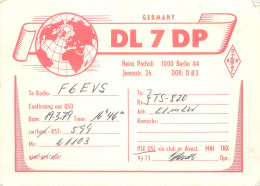 CARTE QSL : BERLIN. ALLEMAGNE. GERMANY - Other & Unclassified