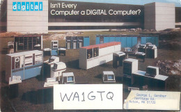 CARTE QSL : ACTON. MASSACHUSSETS. 1978. - Other & Unclassified