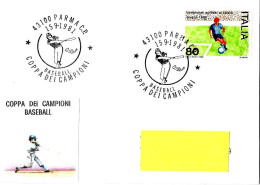 ITALIA ITALY - 1981 PARMA Coppa Dei Campioni Di Baseball (battitore) - 3498 - Baseball