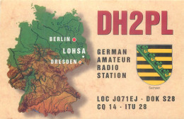 CARTE QSL : LOHSA. ALLEMAGNE . GERMANY . - Altri & Non Classificati