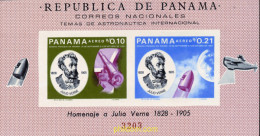 159765 MNH PANAMA 1966 JULIO VERNE - Panama