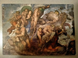 Cartolina Roma Vaticano 20 Cappella Sistina Gli Angeli Con Le Trombe FG - San Pietro