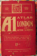 A1 The Atlas Of London And Outer Suburbs. Plans De Londres Par Quartiers. Sd (vers 1930) - Cultura