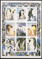 NIGER - 1998 - N°YT. 1079 à 1087 - Manchots / Penguins / Jamboree - Non Dentelé / Imperf. - Neuf Luxe ** / MNH - Pingueinos