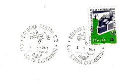 ITALIA ITALY - 1971 BOLOGNA 25° Coppa Giovannini Di Scherma - Fioretto - 3536 - Escrime