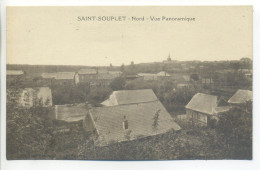 CPA 59 Nord - St Saint SOUPLET (près Le Cateau Cambrésis) - Vue Panoramique  - Vue Peu Commune - Caudry