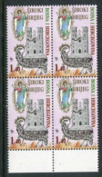 BOSNIA HERCEGOVINA (CROAT) 1996  Siroki Brijeg Monastery Block Of 4 MNH / **.  Michel 29 - Bosnie-Herzegovine