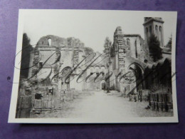 Villers Devant Orval Abbaye Ruine Photo Prive Pris  19 07 1985 - Kerken En Kloosters