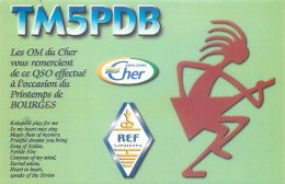 CARTE QSL : Pour Le 29° FESTIVAL MUSICAL DU "PRINTEMPS DE BOURGES". 2005. - Sonstige & Ohne Zuordnung