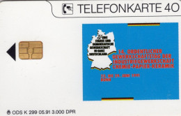 Chemie Papier Keramik TK K 299/1991 ** 60€ Industrie-Gewerkschaft In Ganz Deutschland TC Industry Phonecard Of Germany - K-Series : Série Clients