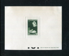 "SAARLAND" 1956, Mi. 378 M (Ministerblock) ** (3907) - Blocks & Sheetlets