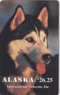 ALASKA(chip) - Alaskan Sled Dogs/Quiet Husky, Tirage 1500, 12/95, Mint - Sonstige - Amerika