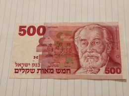 Israel-500 SHEQEL-HBARON EDMUND DE ROTHSCHILD-(1978-79)(456)(BLACK-NUMBER)-(0532449270)-xxf-bank Note - Israel