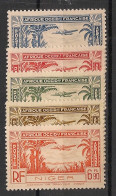 NIGER - 1940 - Poste Aérienne PA N°YT. 1 à 5 - Série Complète - Neuf * / MH VF - Nuovi