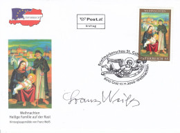 FDC AUSTRIA 2625,Christmas 2006 - FDC