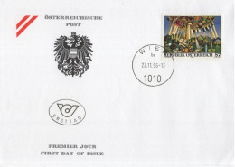 Austria Osterreich 1996 Modern Art, Canceled In Wien - FDC