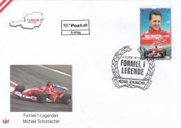 FDC AUSTRIA 2628,Michael Schumacher - FDC