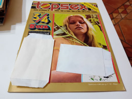 RIVISTA MENSILE SEX- TOPSEXY- ANNO 3- NUMERO 41- 18 LUGLIO 1973 - Cinema