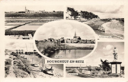 Bourgneuf En Retz * Souvenir De La Commune * Cpa 5 Vues - Bourgneuf-en-Retz