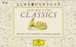 Télécarte  JAPON / 110-011 - MUSIQUE - DEUTSCHE GRAMMOPHON / GERMANY Rel.  MUSIC JAPAN Phonecard  - 04 - Musique