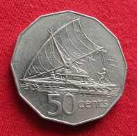 Fiji 50 Cents 1997 KM# 54a *VT - Fiji