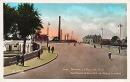 Roanne * Le Nouveau Pont Des Promenades , Côté Rue Alsace Lorraine * Usine Cheminée - Roanne