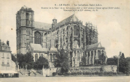 France Sarthe Le Mans  Cathedrale Saint Julien - Kirchen U. Kathedralen