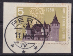 Bimillénaire De Nyon 334, 5 Rp.mehrfarbig  PÉRY       1958 - Usati