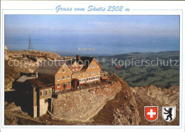 11871040 Saentis AR Berggasthaus Mit Bodensee Fliegeraufnahme Saentis AR - Autres & Non Classés