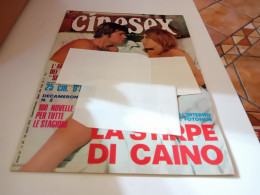 RIVISTA SEX CINESEX 28 MARZO 1972 - Cinéma