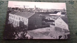 BELGIUM Tirlemont TIENEN/TIRLEMONT - Panorama USED 1908 TO MISS STANDEN DUNGIVEN PERRY RISE FOREST HILL LONDON S E - Tienen