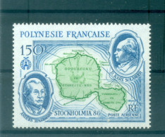 Polynésie Française 1986 - Y & T N. 192 Poste Aérienne -  "STOCKHOLMIA '86"(Michel N. 460) - Neufs