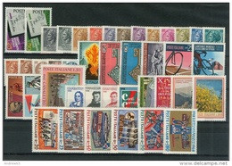 ITALIA REPUBBLICA - 1968 - Annata Completa - 46 Valori - Complete Year - ** MNH/VF - Full Years