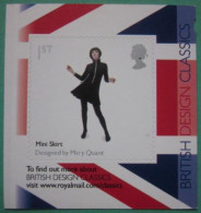 2009 ~ S.G. 2915 ~ DESIGN CLASSICS 4 (MINI SKIRT) SELF ADHESIVE BOOKLET STAMP. NHM  #01451 - Unused Stamps