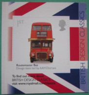 2009 ~ S.G. 2912 ~ DESIGN CLASSICS 1 (ROUTEMASTER BUS) SELF ADHESIVE BOOKLET STAMP. NHM  #01463 - Unused Stamps