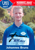 AK Johannes Bruns VfB Oldenburg 03-04 SV Hansa Friesoythe Aithe BW Lohne TV Nellingen Ostfildern Autogramm Fußball - Autographes