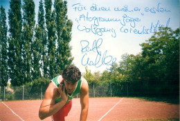 1) Autogramm Kugelstoßer Ralf Kahles MTG Mannheim Frankenthal Pfeifferswörth Neckarplatt Shot Put Putter Lancer Du Poids - Athletics