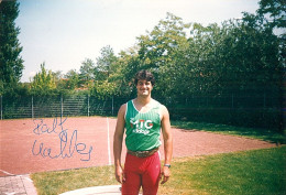 2) Autogramm Kugelstoßer Ralf Kahles MTG Mannheim Frankenthal Pfeifferswörth Neckarplatt Shot Put Putter Lancer Du Poids - Athletics