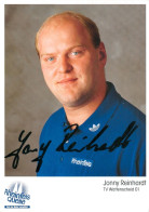 AK Autogramm Kugelstoßer Jonny Reinhardt TV Wattenscheid 01 Leichtathletik Bochum Gotha Rheinfels Quelle Shot Putter - Autographes