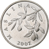 Croatie, 20 Lipa, 2007, Nickel Plaqué Acier, FDC, KM:7 - Kroatien