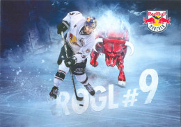 Autogramm Eishockey AK John Rogl EHC Red Bull München 15-16 RB EV Landshut Augsburger Panther Kassel Huskies Riessersee - Sport Invernali