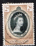 SWAZILAND / Oblitérés / Used / 1953 - Couronnement  D'Elizabeth II - Swaziland (...-1967)