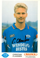 AK Christian Claaßen VfB Oldenburg 92-93 Barßel Hamburger SV HSV VfL Osnabrück Meppen Wilhelmshaven Deutschland Fußball - Autographes