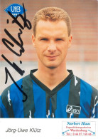 AK Jörg-Uwe Klütz VfB Oldenburg 96-97 BV Quakenbrück Groß Mimmelage Badbergen SV Hannover 96 VfL Herzlake Cloppenburg - Autographes