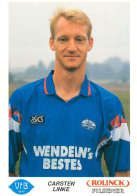 AK Carsten Linke VfB Oldenburg 92-93 Bad Zwischenahn 08 Homburg 1.FC Saarbrücken Carl Zeiss Jena Ilten Sehnde Fußball - Autographes