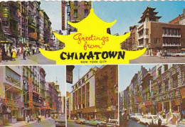 AK 186426 USA - New York City - Chinatown - Multi-vues, Vues Panoramiques