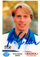 AK Wolfgang Sidka VfB Oldenburg 90-91 Lengerich Hertha BSC Berlin Werder Bremen Arminia Bielefeld VfL Osnabrück 1860 - Autógrafos