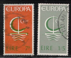 IRELAND Scott # 216-7 Used - 1966 Europa Issue B - Used Stamps