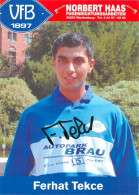 AK Ferhat Tekce VfB Oldenburg 03-04 FC Medya FV 1913 Lauda Königshofen Post SV Ollnborg Ooldenbuurich Autogramm Fußball - Autographes